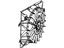 Mopar 55056948AE Fan Module Radiator Cooling