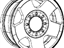 Mopar 5PL24AAAAB Wheel Aluminum