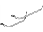 Mopar 5278012AD Fuel Tank Strap, Passenger Side