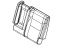 Mopar 5YX07DX9AA Cover Rear Seat Back 2ND Row