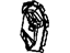 Mopar 5112886AC Tail Lamp Pocket, Rear Passenger Side