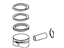Mopar 68013987AA Piston & Pin Assembly Standard