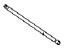 Mopar 55360915AC Gas Cylinder Liftgate Glass