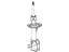 Mopar 68257668AB Shock Absorber Suspension Front