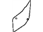 Mopar 4719930AA Reinforcement Plate, Front Passenger Side