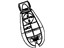 Mopar 68225803AA Transmitter Integrated Key Fob