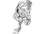 Mopar 52010176AE Lever Assembly Parking Brake