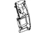 Mopar 4894772AD Tail Lamp Pocket, Rear Passenger Side