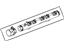 Mopar 68148330AA Fuel Rail