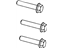 Mopar 6509677AA Bolt 6 Lobe External Head M8X1.25X73.50