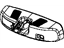 Mopar 4389936AA Mirror Inside Rearview
