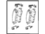 Mopar 5174001AA Pad Kit Front Disc Brake Contains Pads And Slippers