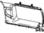 Mopar 1AX76HDAAD Molding C Pillar 74 Body Style