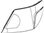 Mopar 5116221AG Lamp Tail Stop Turn