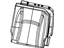 Mopar 68050759AA Seat Back Pad, Rear Driver Side