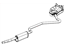 Mopar 68079279AA Pipe And Converter Exhaust