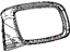 Mopar 1CE281AJAD Mirror Outside Rearview