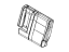 Mopar 7FL19LA3AA Cover Rear Seat Back Left