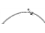Mopar 52009934AA Rear Cable