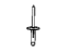 Mopar 6512152AA Rivet Blind Bulb Spat Attaching