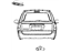 Mopar 1BG52RXFAA Reverse Sensor