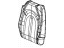 Mopar 6ED03DX9AD Cover Rear Quad Seat Back