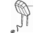 Mopar 5SC531D2AH Headrest Second Row Outboard