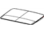 Mopar 68036052AA Glass Sunroof