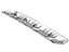 Mopar 1BU32XDVAB Scuff Plate, Gray, Rear