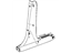 Mopar 1BS32XDVAC Molding B Pillar