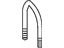 Mopar 68059531AA Retainer U-Bolt, Rear