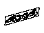Mopar 55157091AC Nameplate Liftgate