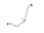 Mopar 68359757AA Hose Power Steering Return Cooler, Includes Clamps