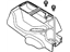 Mopar 5JP65XDVAD Front Console, Slate Gray, Center