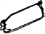 Mopar 68157292AA Bracket Seat Front Side Shield Attaching