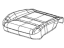 Mopar 6RE62LA8AE Cushion Cover, Black/Gray, Front Passenger Side