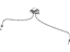 Mopar 1HK901J3AA Release Cable, Rear Upper Passenger Side