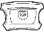 Mopar 1BQ03BD1AC Air Bag Driver, Driver Side