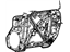 Mopar 68103996AC Window Regulator, Front Passenger Side