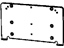 Mopar 68140112AB License Plate Kit