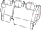 Mopar 5RX48DX9AA Cover Rear Seat Back