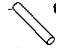 Mopar 68105315AA Stud Double Ended M12 X 1.25 X 24.00 X 64.00