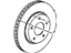 Mopar 2AMV5513AA Rotor Brake Front