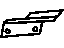 Mopar 5103519AA Fender Lower Bracket, Driver Side