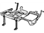 Mopar 68003008AA Seat Frame, Rear Passenger Side