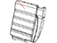 Mopar 1VT65JA6AA Cover Rear Seat Back Left