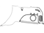Mopar 1NJ371XLAD Panel Quarter Trim