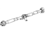Mopar 4593679AA Shaft Drive Rear 2-Piece