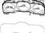 Mopar 5172938AB Cluster Instrument Panel