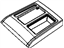 Mopar 1CJ761DVAC Bezel, Gray